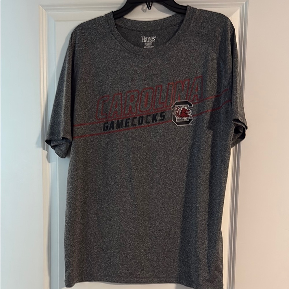 Hanes Dark Gray Carolina Gamecocks Tee
